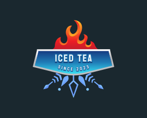  Fire Ice Ventilation logo design