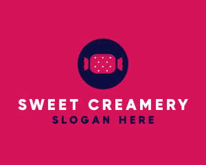 Pink Sweet Candy logo design