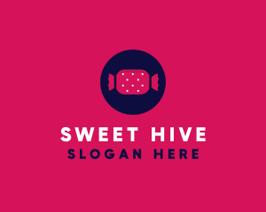 Pink Sweet Candy logo design