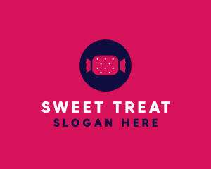 Candy - Pink Sweet Candy logo design