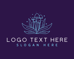 Vegetable - Organic Mushroom Medicine logo design