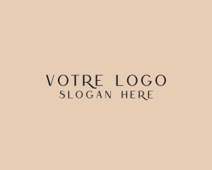 Elegant Business Wordmark Logo