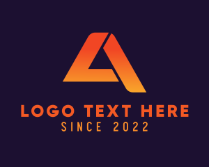 Analytics - Digital Company Firm Letter A logo design