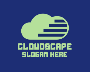 Green Tech Cloud  logo design