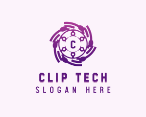 Tech Cyber Software logo design