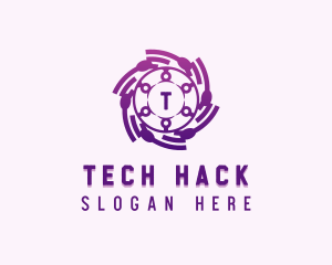 Tech Cyber Software logo design