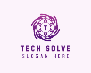 Tech Cyber Software logo design