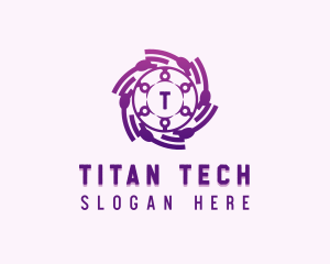 Tech Cyber Software logo design