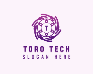 Tech Cyber Software logo design