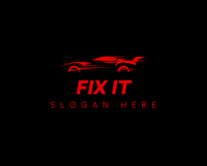 Fast Car Automobile logo design