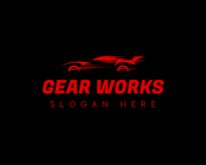 Fast Car Automobile logo design