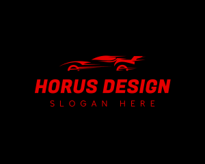 Fast Car Automobile logo design