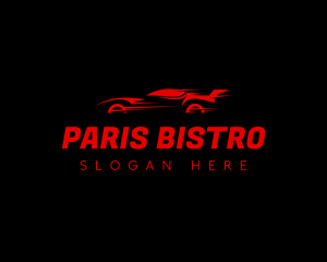 Fast Car Automobile logo design