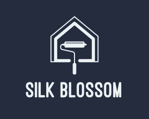 House Paint Roller  logo design