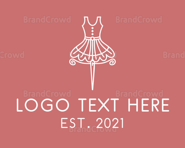 Dress Tailor Boutique Logo