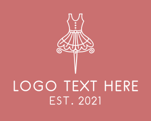 Dressmaking - Dress Tailor Boutique logo design