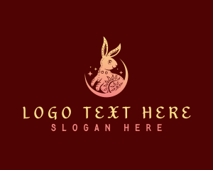 Zodiac - Rabbit Chinese Zodiac logo design
