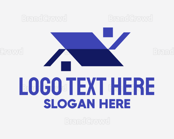 Geometric House Property Logo