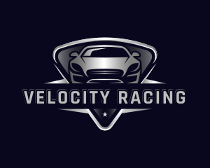 Car Race Detailing logo design