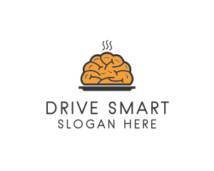 Smart Brain Food logo design