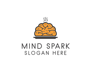 Smart Brain Food logo design