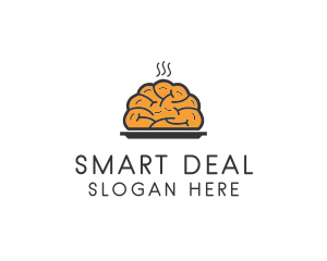 Smart Brain Food logo design