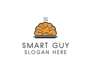 Smart Brain Food logo design