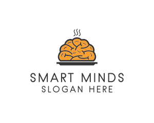 Smart Brain Food logo design