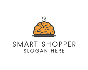 Smart Brain Food logo design