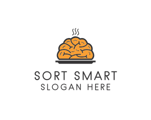 Smart Brain Food logo design