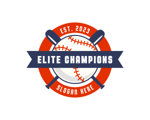 Championship - Championship Baseball Bat logo design