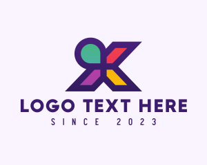 Strategy - Modern Creative Art Letter X logo design