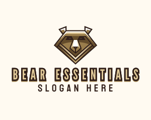 Bear - Avatar Grizzly Bear logo design