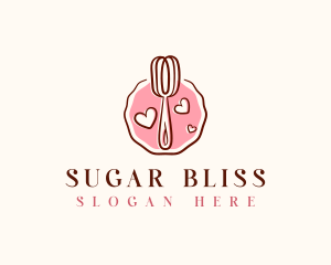 Sweets - Whisk Baking Sweets logo design