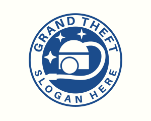 Hygiene - Blue Vacuum Cleaning logo design