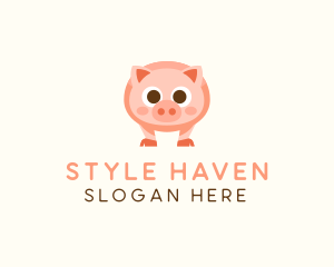 Farming - Pig Farm Veterinary logo design