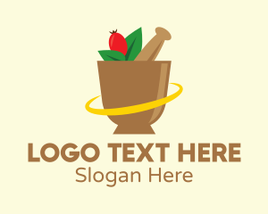 Fruit Mortar & Pestle Logo