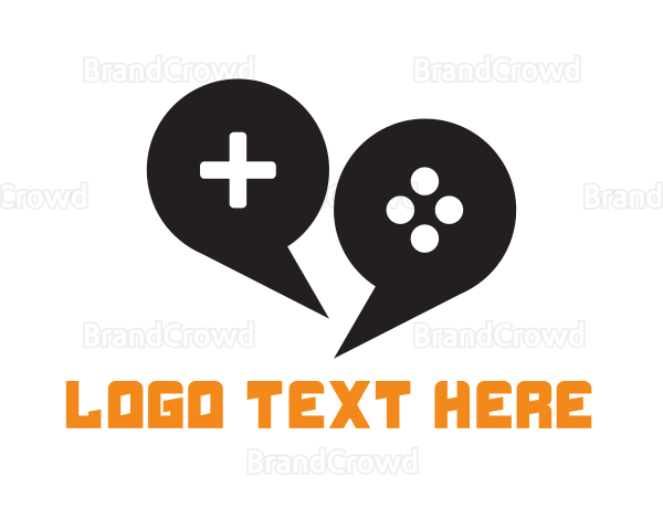 Game Controller Forum Chat Logo