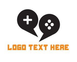 Joypad - Game Controller Forum Chat logo design