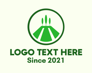 Arborist - Green Valley Countryside logo design