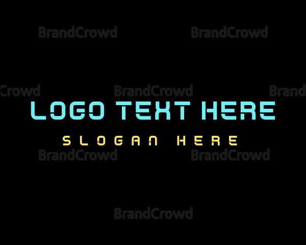 Modern Tech Wordmark Logo | BrandCrowd Logo Maker