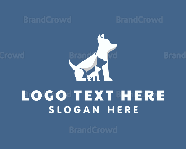 Puppy Dog Pet Logo