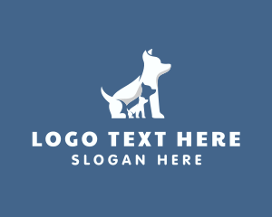Doggo - Puppy Dog Pet logo design
