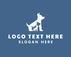 Puppy Dog Pet Logo