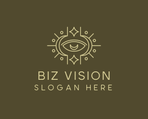  Moon Eye Boho logo design