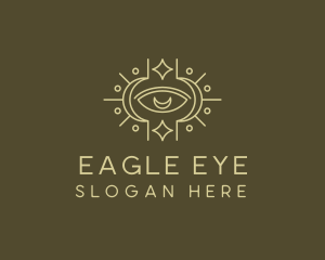  Moon Eye Boho logo design