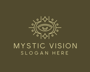  Moon Eye Boho logo design