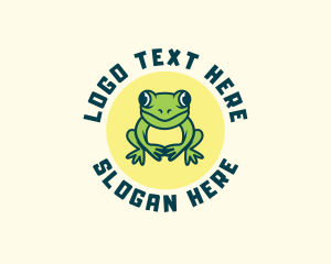 Frog - Wildlife Frog Nursery logo design