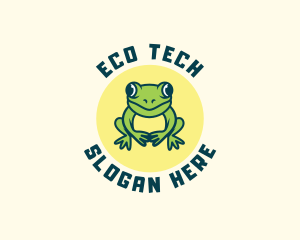 Ecosystem - Wildlife Frog Nursery logo design