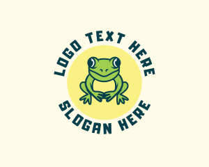 Wildlife Frog Nursery Logo